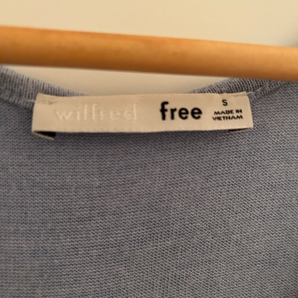 Wilfred Tie Front Cropped Tank Top - Picture 5 of 5